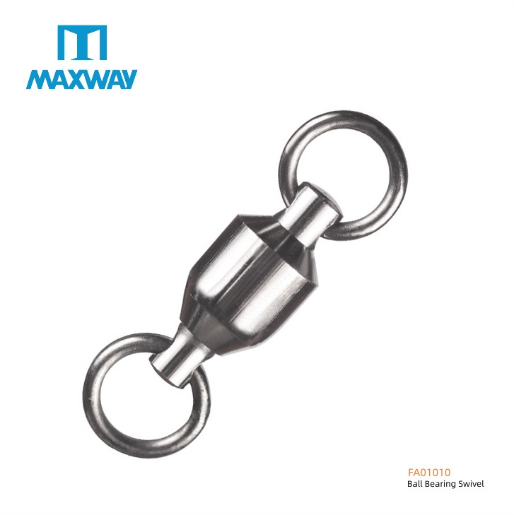 Stainless Steel Ball Bearing Swivel with Solid Ring Fishing Swivel