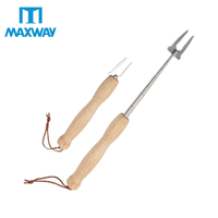 Stainless Steel Retractable BBQ Fork