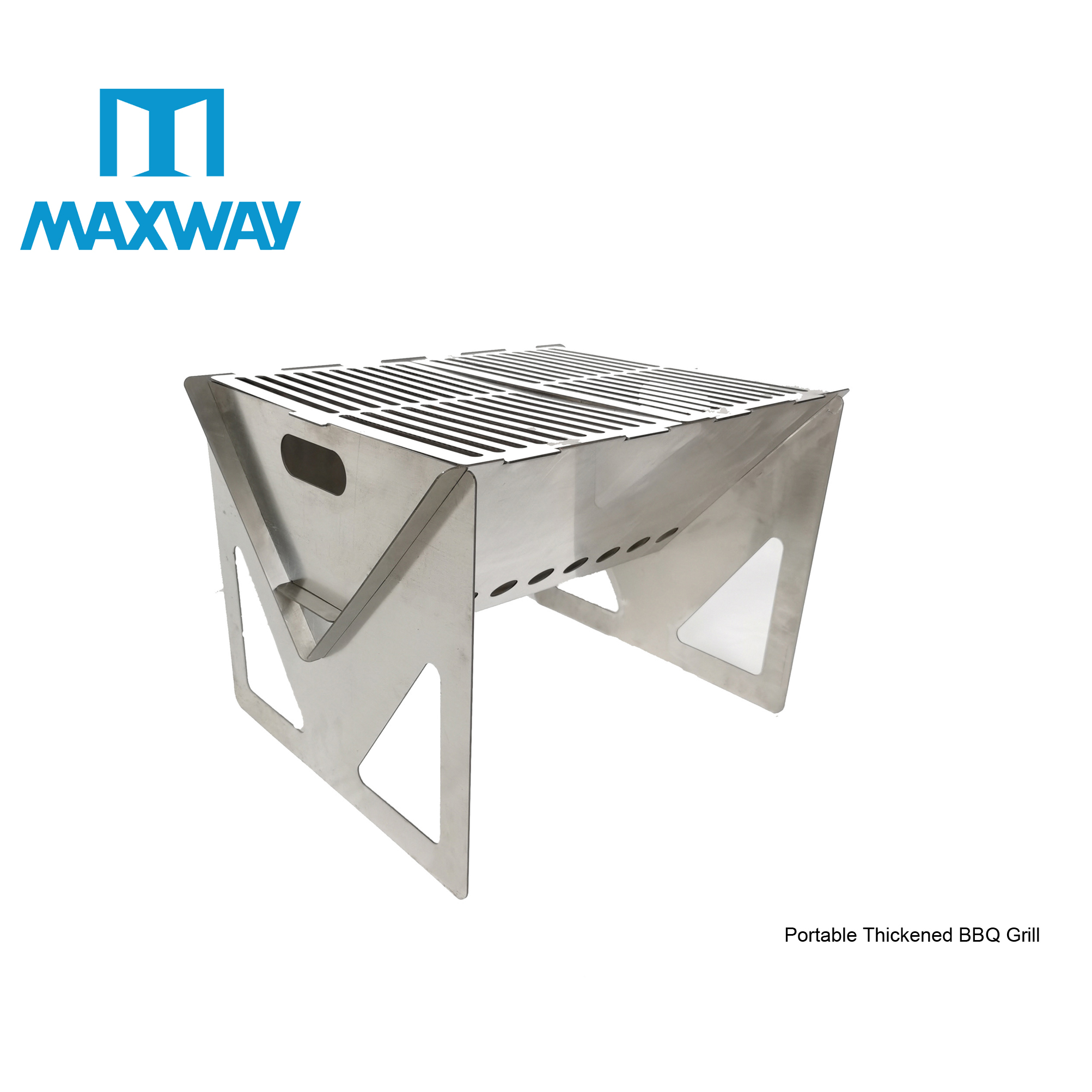 Portable Thickened BBQ Grill